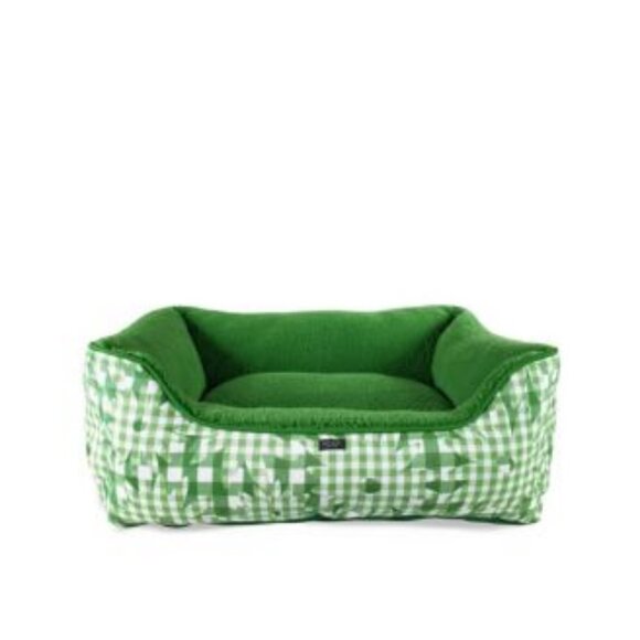 NWT Kate Spade Green Gingham Dog Bed - Picture 5 of 5